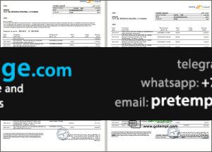 download UAE Mashreq bank statement template free fonts, 3 pages