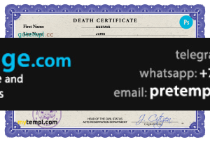 download Latvia death certificate template free fonts, completely editable