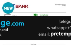 download Somalia Sombank bank statement template free fonts